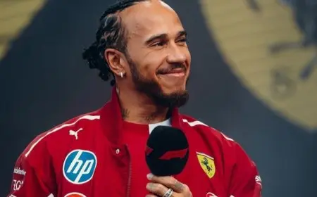 هاميلتون يجدد ثقته بفيراري رغم الإخفاق في جائزة الصين الكبرى