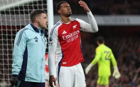 ضربة أخرى لأرتيتا.. غابرييل يخضع لجراحة تنهي موسمه مع أرسنال