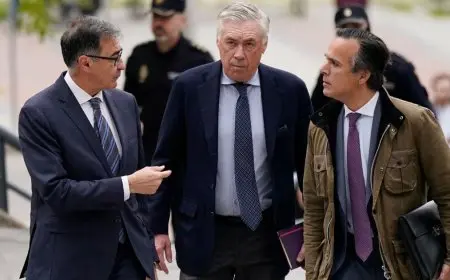 لاتهامه بالغش الضريبي.. النيابة الإسبانية تتمسك بسجن أنشيلوتي 4 سنوات و9 أشهر