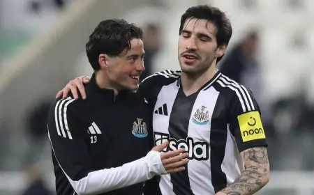 يوفنتوس يحاول ضم تونالي من نيوكاسل في صفقة تبادلية