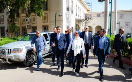 وزيرا البيئة والزراعة يتفقدان المتحف الزراعي بالدقي استعدادا لمعرض زهور الربيع