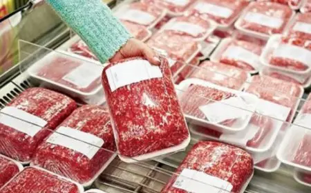 زيادة مؤشر أسعار اللحوم واستقرار الألبان خلال مارس الماضي