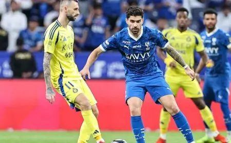 هدف عالمي يمنح النصر التقدم على الهلال بالشوط الأول