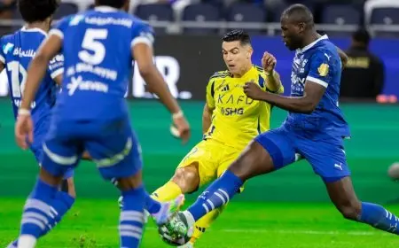 رونالدو الأفضل والحربي الأسوأ في ديربي الرياض بين الهلال والنصر