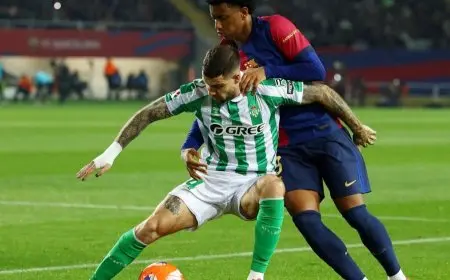 بيتيس يحرم برشلونة من تعزيز الصدارة ويُبقي على آمال الريال