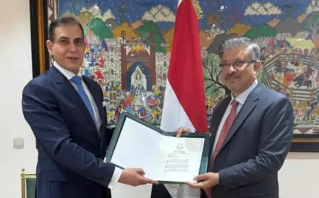 سفير باكستان الجديد بالقاهرة يقدم أوراق اعتماده للخارجية