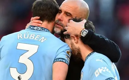 جوارديولا بعد الديربي: بالغنا في التحرك ومرموش مصدر خطورتنا