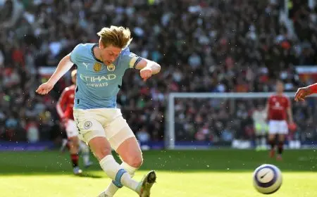 الأسوأ منذ 2018.. إحصاءات الوداع لدي بروين في ديربي مانشستر