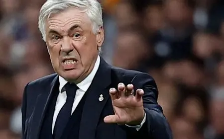 ماذا قال أنشيلوتي للاعبي ريال مدريد في أول تدريب بعد “هزيمة فالنسيا”