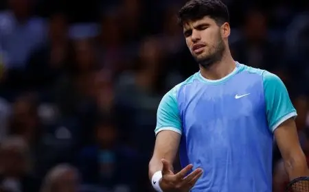 ألكاراز: محاولات اللحاق بسينر في صدارة التصنيف قتلتني