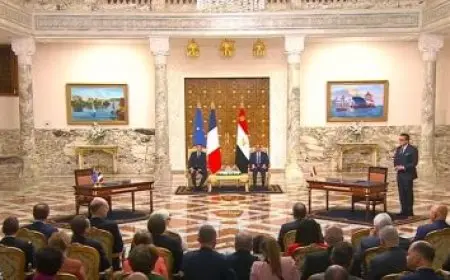 ماكرون: نرفض بشدة ترحيل سكان غزة قسريا وندعم خطة إعادة الإعمار العربية