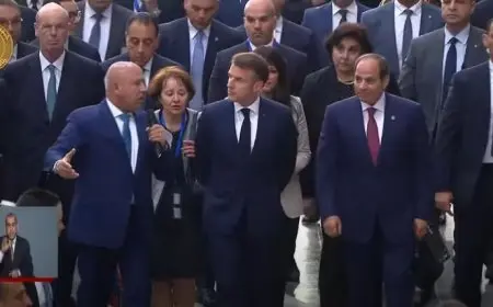 أمام الرئيسين السيسي وماكرون.. كامل الويزر يستعرض تصميم محطة عدلي منصور