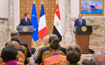 تفاصيل مشاركة السيسي وماكرون في الجلسة الختامية للمنتدى الاقتصادي المصري الفرنسي
