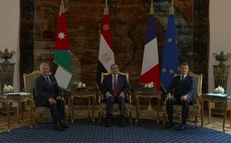 بيان مصري أردني فرنسي يشدد على العودة فورية لوقف إطلاق النار لحماية الفلسطينيين