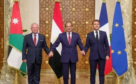 الرئاسة الفرنسية: الرؤساء السيسي وماكرون وترامب والملك عبدالله ناقشوا هاتفيا الوضع بغزة