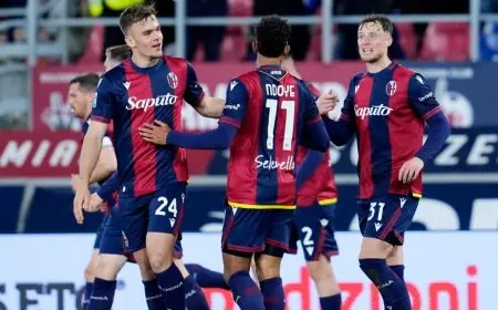 بولونيا يسجل بطريقة مذهلة بكعب “خرافي” أمام نابولي