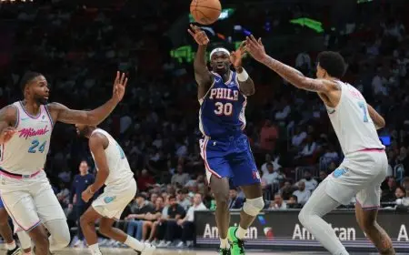 سيكسرز يسجل خسارته الثانية عشرة على التوالي في دوري السلة الأميركي