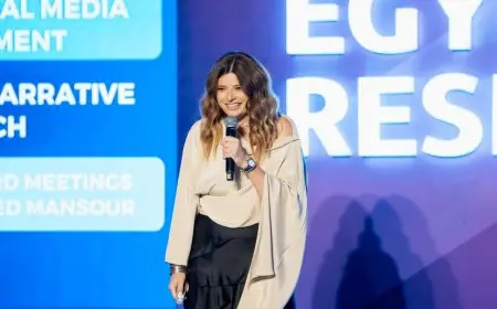 لمياء كامل في افتتاحية قمة صوت مصر: الفعالية منصة لبناء صورة إيجابية عن مصر على الساحة العالمية