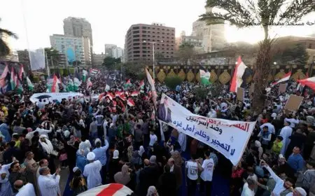 قيادات حزب مستقبل وطن: تجمع المصريين يعكس رسالة قوية ضد محاولات تهجير الفلسطينيين