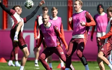 الإيقاف يهدد تسعة لاعبين في مواجهة بايرن ميونيخ وإنتر في دوري أبطال أوروبا