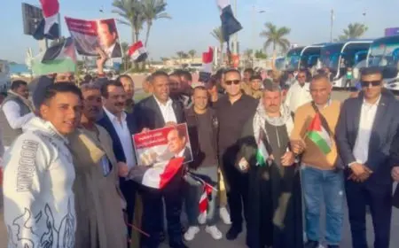 النائب محمد حمزة: تجمع المصريين أمام بوابة رفح يعكس تضامن الشعب المصري مع القيادة السياسية لجمهورية مصر العربية