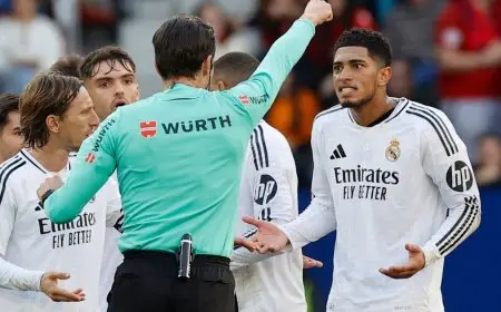 عصبية بيلينغهام تُشير إلى أزمة داخل ريال مدريد.. ما هو دور مبابي؟