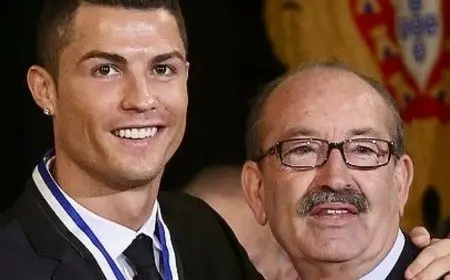 رونالدو ينعى مكتشف نجوم كرة القدم البرتغالية