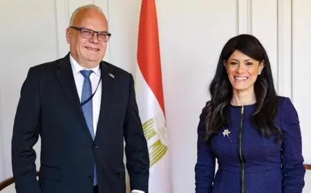 رانيا المشاط تبحث مع السفير السويدي الجديد في مصر آفاق التعاون المشترك