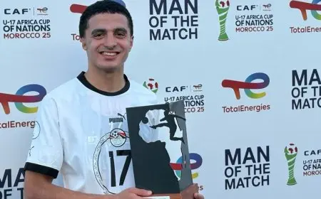 موعد مواجهة مصر وأنغولا في تصفيات كأس العالم للناشئين