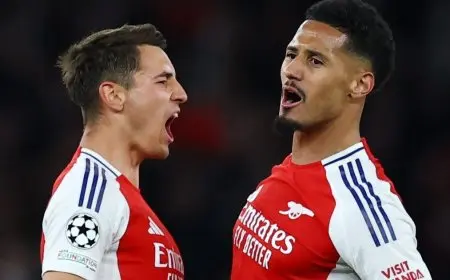 أرسنال يمنح إنجلترا مقعدًا خامسًا في دوري أبطال أوروبا