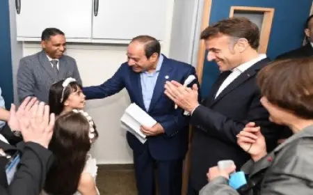 ماكرون: أترك مصر بعد ثلاثة أيام مؤثرة شهدت خلالها نبض القلوب.. شكر خاص للرئيس السيسي والشعب المصري