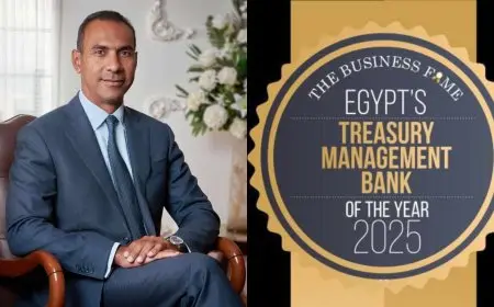 بنك قناة السويس يتربع على غلاف مجلة The Business Fame كأفضل بنك لإدارة الخزانة في مصر لعام 2025