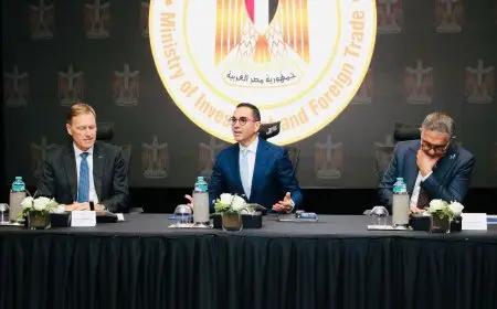 وزير الاستثمار يناقش مع وفد جمعية أرباب العمل الفرنسية سبل تعزيز التعاون بين البلدين