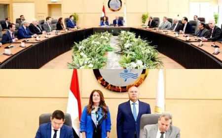 وزير النقل والسفيرة الأمريكية يشهدان توقيع 3 اتفاقيات لتحديث 100 جرار من طراز هنشل وتوريد قطع الغيار لمدة 15 عاماً