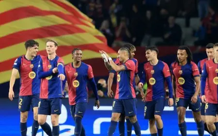 برشلونة يتفوق على ريال مدريد بفارق 14.5 كم في دوري أبطال أوروبا