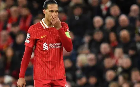 فان دايك يعتزم تمديد عقده مع ليفربول حتى صيف 2027