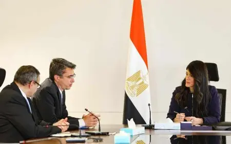 رانيا المشاط تستعرض مع المدير الإقليمي للبنك الدولي التحضيرات لاجتماعات الربيع لصندوق النقد والبنك الدوليين