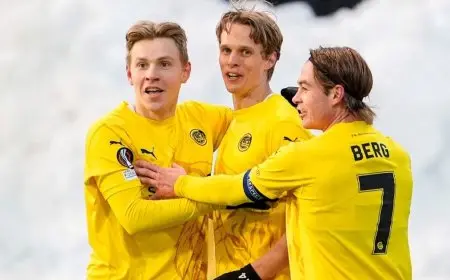 بودو غليمت يحقق مفاجأة ضد لاتسيو ويقترب من إنجاز تاريخي في الدوري الأوروبي