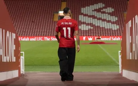 الأرقام القياسية التي حققها صلاح مع ليفربول في موسم 2024-2025