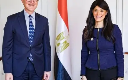 المشاط تبحث مع سفير لاتفيا في مصر سبل تعزيز التعاون المشترك