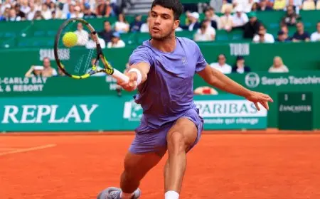 ألكاراز يبلغ نصف نهائي بطولة مونت كارلو للتنس