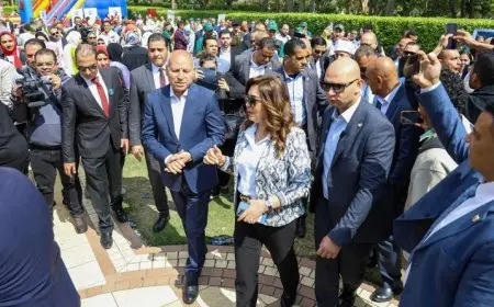 وزراء التنمية المحلية والشباب والرياضة والأوقاف والعمل ومحافظ القاهرة يحتفلون بعيد اليتيم في العاصمة