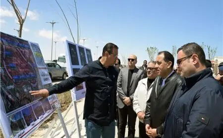 رئيس الوزراء يزور مشروع مارينا 8 أثناء جولته في مدينة العلمين الجديدة