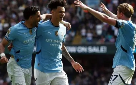 مانشستر سيتي يعود إلى تألقه القديم ويحقق انتصاراً رائعاً على كريستال بالاس