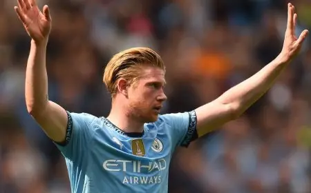 دي بروين: لا أستبعد البقاء في إنجلترا بعد مغادرتي مانشستر سيتي