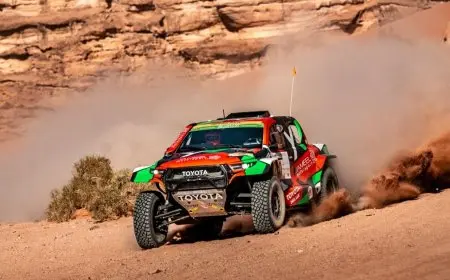 إصابة خطيرة للسعودي الراجحي أثناء مشاركته في رالي باها الأردن