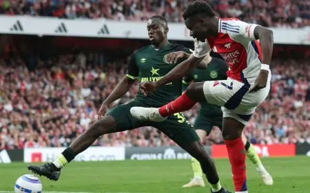 أرسنال يخسر المزيد من النقاط بتعادل مخيب للآمال مع برينتفورد