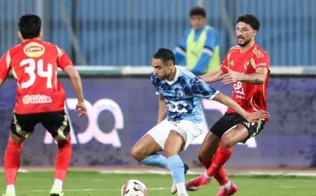 الأهلي يتعادل مع بيراميدز بعشرة لاعبين في اللحظات الأخيرة
