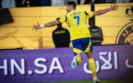 رونالدو يُحقق انتصارًا مذهلاً للنصر بثنائية رائعة أمام الرياض