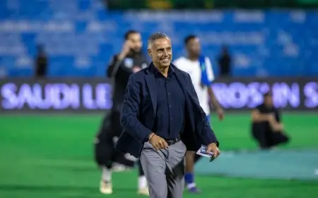 غوميز: رغم الخماسية، الأهم هو التحضير لمواجهة الاتحاد الآن